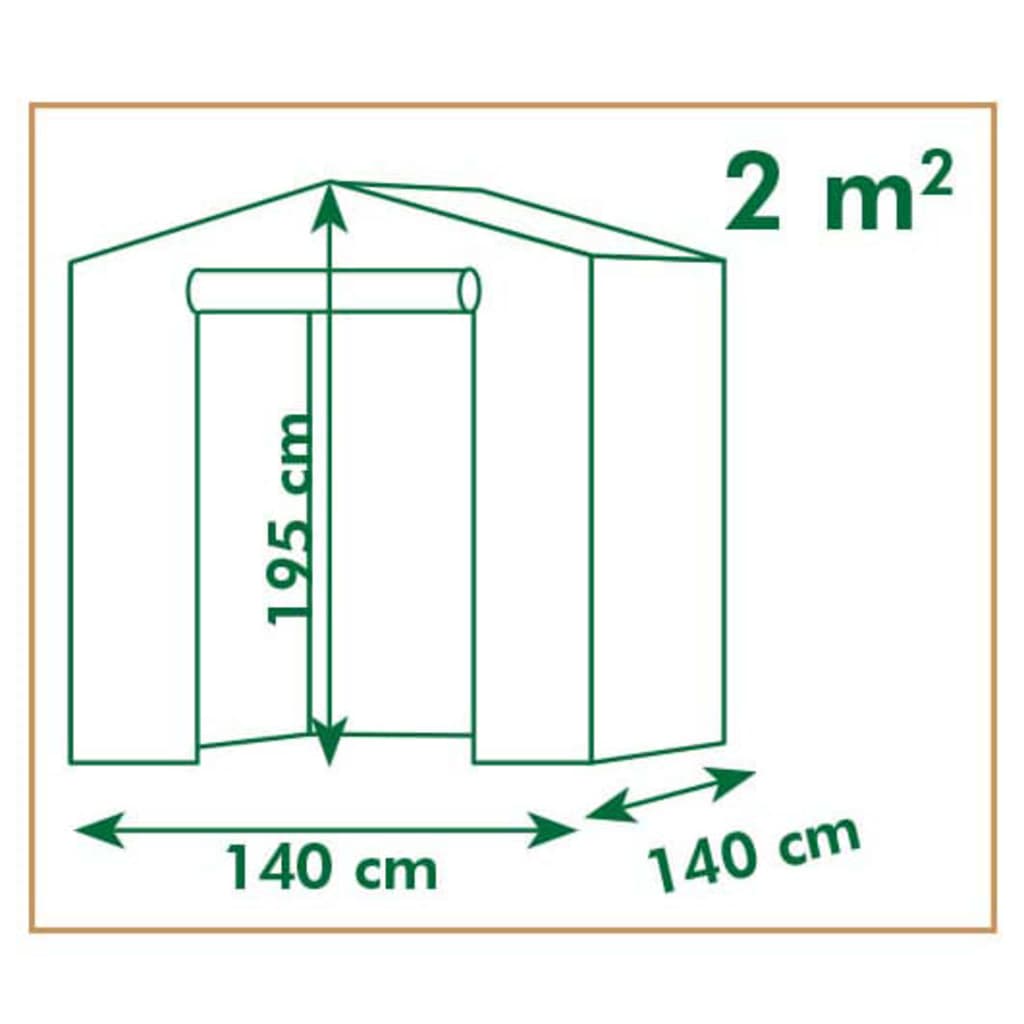 serre tunnel 140x140x195cm